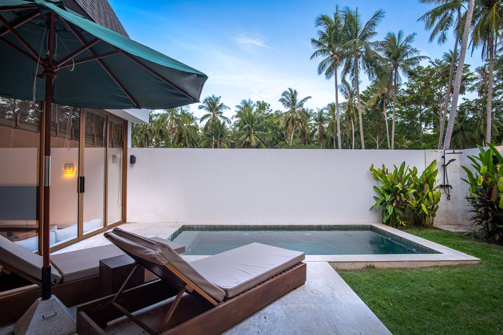 Poolside shade